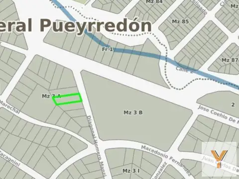 Terreno en Venta de 723,0 m2