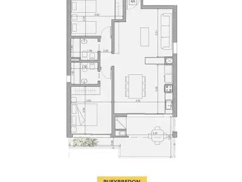 Departamento en Venta en Nuestra Señora De Lourdes, Rosario