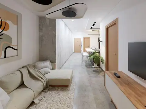 Departamento 3 ambientes con 1 baño