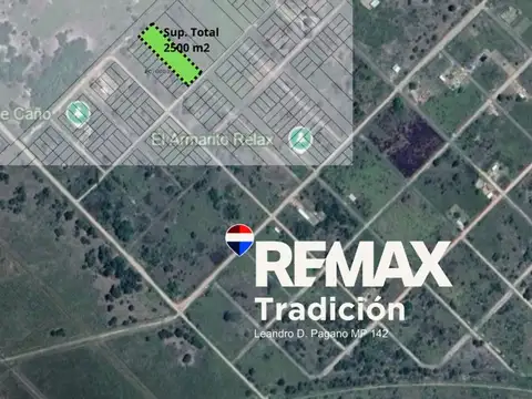 Terreno en Venta en Puerto Tirol, USD 7.500