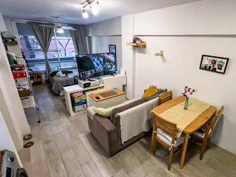 Monoambiente Impecable Al Frente Con Patio Propio, Amenities Y Bajas Expensas