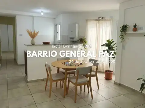 Depto De 1 Dormitorio B° Gral Paz.
