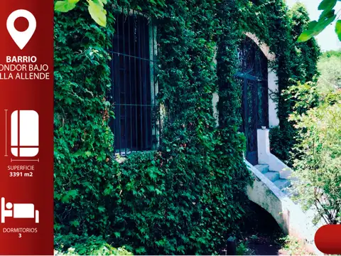 Casa en Venta en Countries y Barrios Cerrados en Villa Allende, USD 400.000