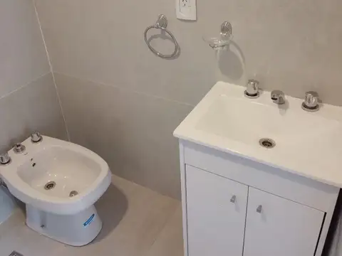 Departamento 2 ambientes con 2 baños
