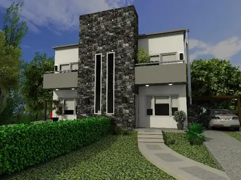 Casa 3 ambientes con 2 baños