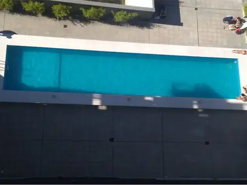 Monoambiente /balcon-pileta-parrilla-Gym-laundry