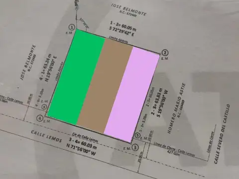 Terreno en Venta en Los Corralitos, Guaymallén