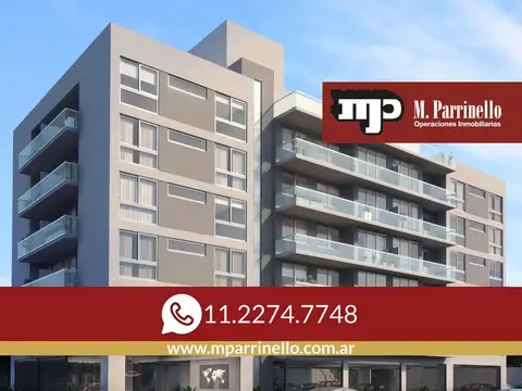 Departamento de 3 ambientes con balcón - Financiación y cochera optativa - En Venta