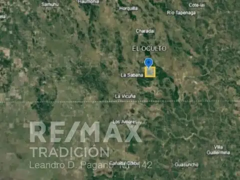 Campo Ganadero en Venta en Dpto Tapenaga