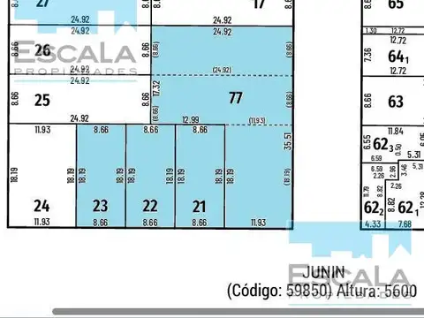 Junin y Araucano  al 5600