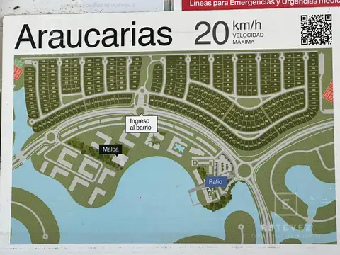 Terreno en Venta en Puertos - Araucarias, USD 105.000