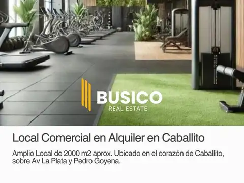 ALQUILER LOCAL COMERCIAL CABALLITO A METROS DE PEDRO GOYENA