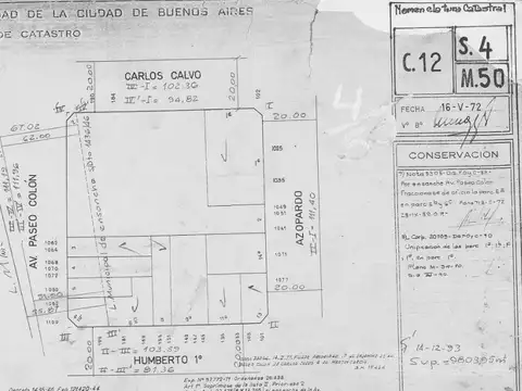 Terreno en Venta 21  mts Fondo