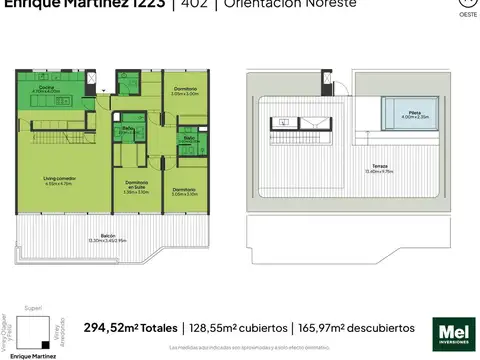 General Enrique Martínez 1200, Piso 4°