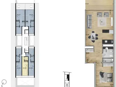 Departamento en Venta de 1 dormitorio