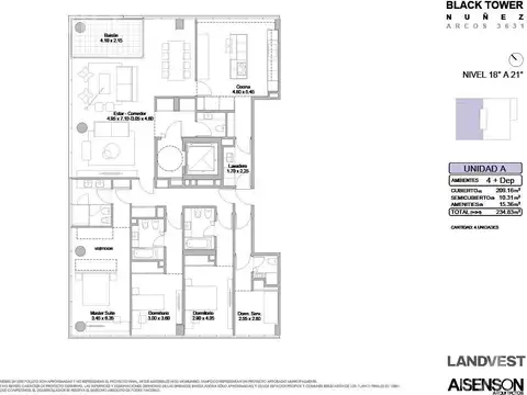 Departamento - Nuñez