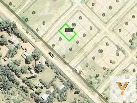 Terreno en Venta 20  mts Frente