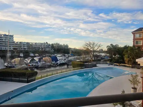 VENTA DEPARTAMENTO MIRADORES BAHÍA NORDELTA: APTO CREDITO -2 DORM - COCHERA -PISCINA IN/OUT