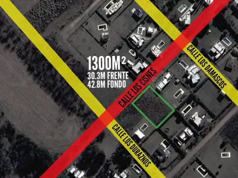 Terreno en venta - 1300mts2 - Junin