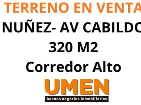 Terreno en Venta en Nuñez