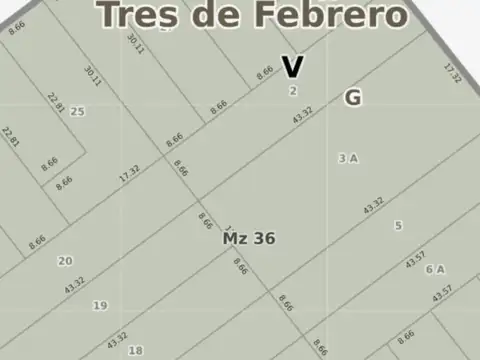 Terreno en Venta de 750,0 m2
