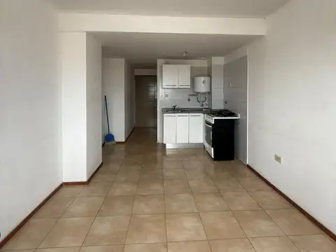 Monoambiente con vista despejada