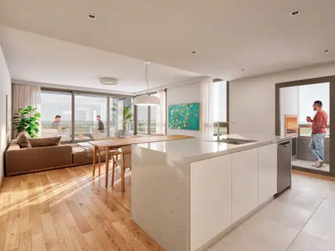 Departamento 5 ambientes con 3 baños