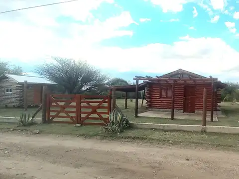 Venta de cabaña de troncos en san luis