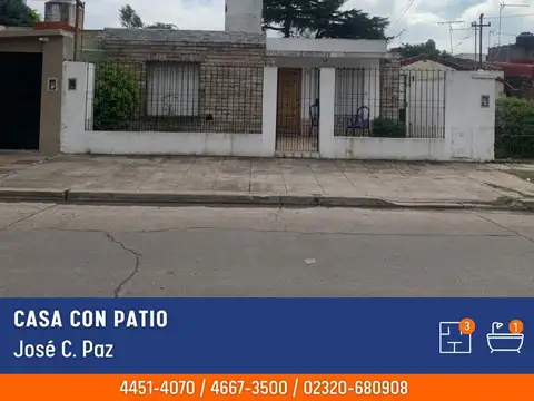 Casa - Venta - Argentina, José C Paz - Francisco Miranda 1432