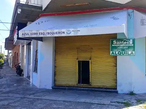 LOCAL EN ESQUINA, ALQUILER MORON SUR