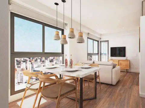 Departamento 5 ambientes con 2 baños