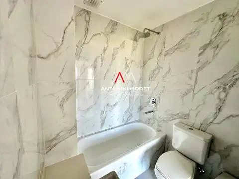 Departamento 2 ambientes con 2 baños