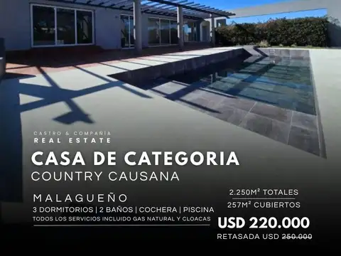Casa en Venta en Malagueño, Santa María