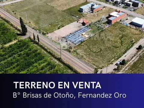TERRENO EN VENTA 1000M2 | BRISAS DE OTOÑO | F.ORO