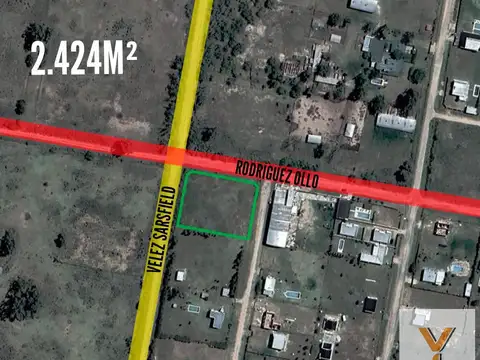 Terreno en venta - 2.424Mts2 - Carmen de Areco