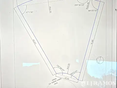 Terreno en Venta de 1124,0 m2
