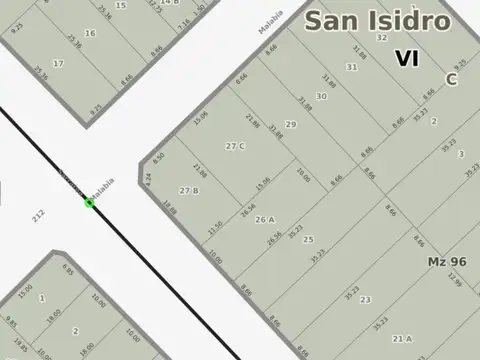 Terreno en Venta de 570,0 m2
