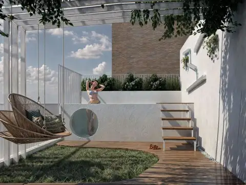 Casa 4 ambientes con 2 baños