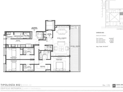 Departamento en Alquiler de 4 ambientes