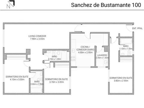 Departamento en Venta en Balvanera, USD 200.000