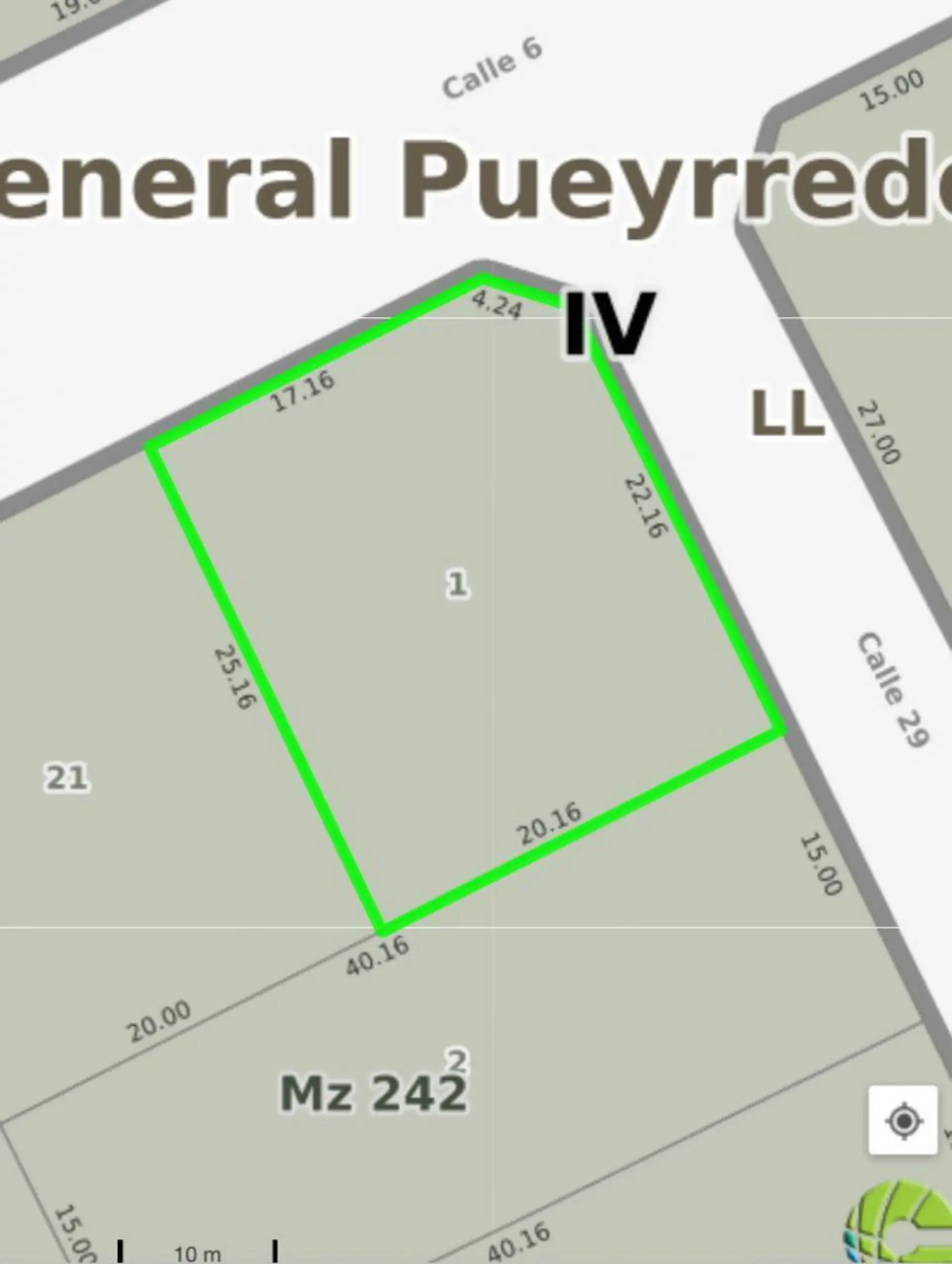 Lote En Venta De 500m2 En Chapadmalal