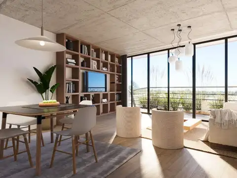 Departamento Monoambiente con 1 baño