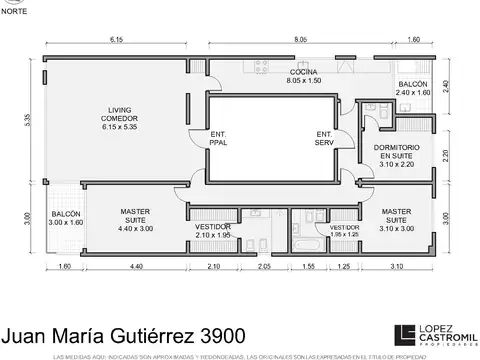 Juan María Gutiérrez 3900