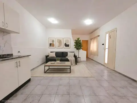 Depto Tipo Casa 2 ambientes con 1 baño