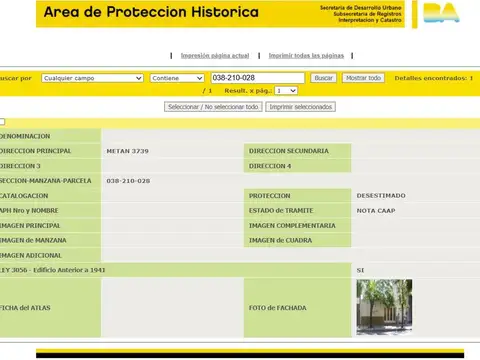 Terreno en Venta en Boedo, USD 195.000
