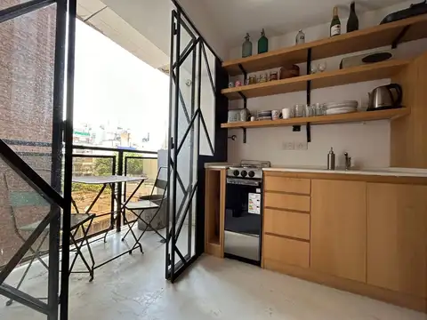 Departamento 2 ambientes con 1 baño