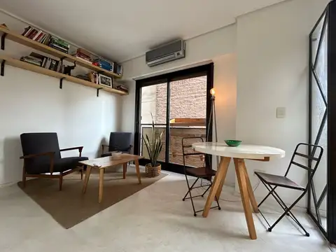 Dpto 2 amb alquiler temporario Belgrano con balcón