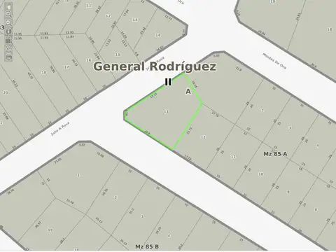 Julio Argenrtino Roca Barrio Parque Argentina