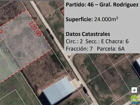 Terreno en Venta de 24000,0 m2