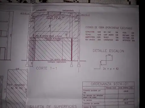 Galpon en Venta 51,78  mts Fondo